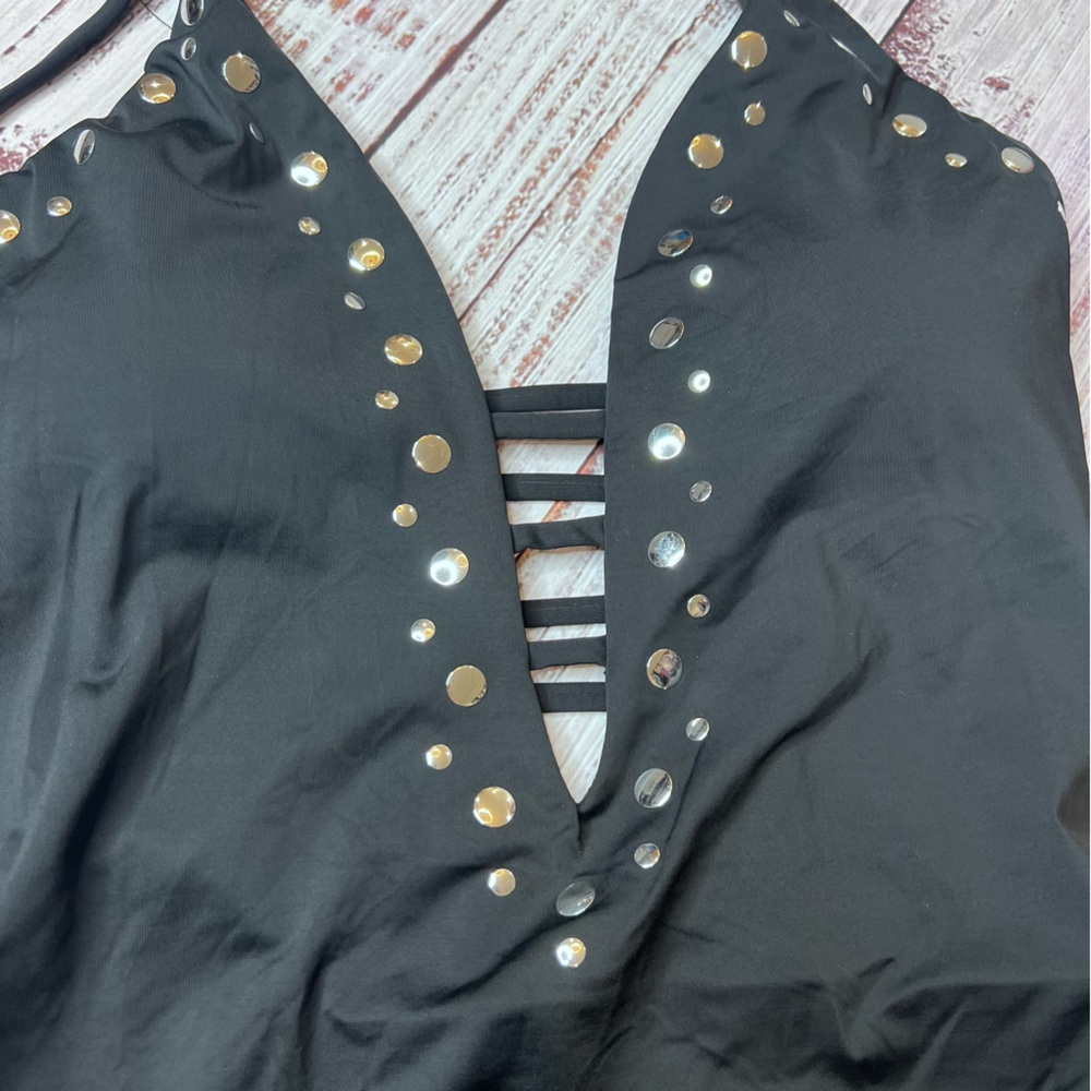 Bar III Black One Piece Swimsuit NWOT - Picture 5 of 5